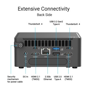 Mini PC ASUS NUC 15 Pro Plus RNUC15CRSU900002, Intel Core i9, WiFi 7, Alb - Img 7