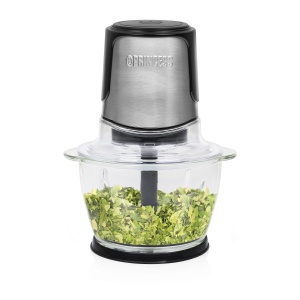 Mini tocator Princess 221051, 300 W, 2 lame inox, bol din sticla 1 L - Img 3