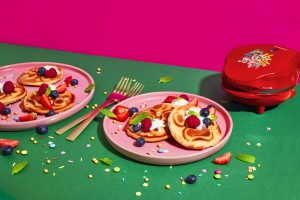 Mini Waffeleisen Paw Patrol, 550W, 10cm, Culoare Rosie - Img 4