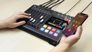 Mixer audio Tascam Mixcast 4 cu 4 intrari microfon, USB si efecte - Img 5