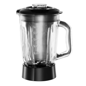 Mixer cu suport Russell Hobbs recipient din sticla de 15 l negru mat motor puternic de 09 CP functie de zdrobire a pulsuluighetii cutit din otel inoxi - Img 6
