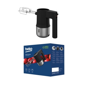 Mixer de mana Beko HMM81504BX, 500W, 4 viteze, design modern