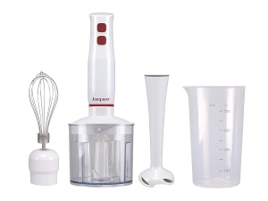 Mixer de mana BEPER P102FRU200, 400 W, 4-in-1, albrosu, 500 ml - Img 3