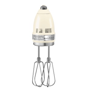 Mixer de mana KitchenAid 9 trepte, 85W, motor DC silentios, culoare Almond Cream - Img 4