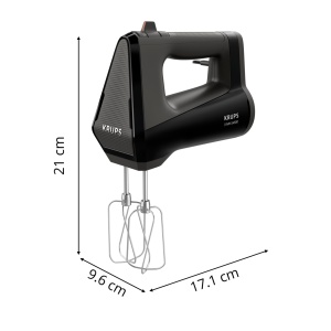 Mixer de mana Krups 3MIX 6000 GN6028 600W Negru Soft-Touch - Img 8