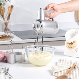 Mixer de mana Salter Aspen 300W Turbo Functie 5 viteze Argintiu - Img 7
