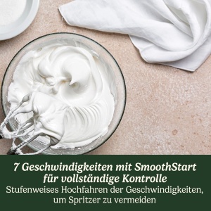 Mixer electric Cuisinart Power Advantage, 200W, 7 viteze, argintiu - Img 3