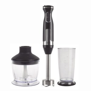 Mixer electric Lacor 61683 cu 800 ml capacitate, 4 cutite din otel inoxidabil