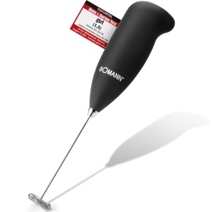 Mixer electric pentru spuma de lapte Bomann MS 344 CB, cu design Soft-Touch, portabil