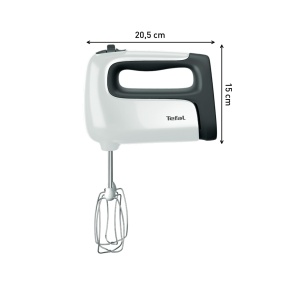 Mixer manual Tefal PrepMix 500W, albgri, cu 5 viteze si functia Turbo - Img 7