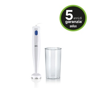 Mixer vertical Braun MQ10001PWH 600 ml SplashControl EasyTwist - Img 2