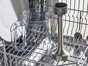 Mixer vertical Kenwood Triblade XL HBM60.307GY, 1000W, gri, cu accesorii - Img 5