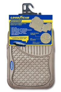 Mocheta auto Goodyear GOD9022, set 4 bucati, anti-derapant, bej - Img 5