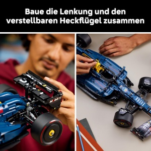Model auto LEGO Technic Oracle Red Bull Racing RB20 F1, 1639 piese, 18 - Img 5