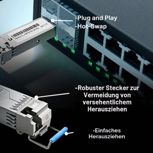 Modul Transceiver TP-Link TL-SM321B 1G Bi-Directional SFP, LC Port - Img 4