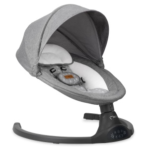 MoMi KENANI Balansoar pentru bebelusi Bluetooth telecomanda greutate maxima 9 kg