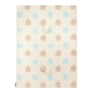Momi Patchwork Sensorial VOLPI pentru Bebelusi si Copii 120x160 cm Pliabila cu Jucarii Integrate - Img 16