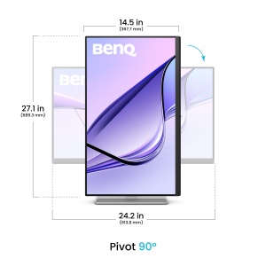 Monitor 4K BenQ MA270U 27 inch, USB-C, P3, 90W - Img 6