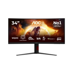 Monitor AOC CU34G4ZCA 34 Zoll Curved UW-QHD 240Hz Negru - Img 2