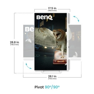 Monitor BenQ EW3290U 32 4K, 98 P3, 2.1 Canale Audio - Img 2