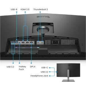Monitor BenQ PD3225U 32 4K, IPS, Thunderbolt 3, 20001 - Img 4
