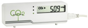 Monitor calitate aer TFA Dostmann AIRCO2NTROL MINI, CO2 si temperatura, alb - Img 3