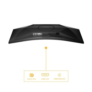 Monitor Curbat AOC CU34B3E 34 Zoll UW-QHD, 120Hz, Negru - Img 4