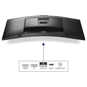 Monitor Curbat Philips 34E1C5600AM 34 Zoll UW-QHD 100Hz Negru - Img 4