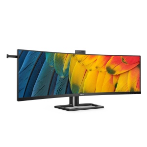 Monitor curbat Philips 45B1U6900CH, 45 inch, 5120x1440, USB-C, negru