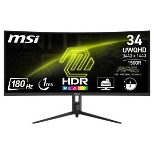 Monitor Curved MSI MAG342CQR E2 - 34 WQHD, 180Hz, 1ms
