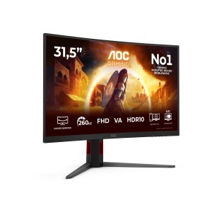 Monitor Gaming AOC C32G4Z 32 inch Curved, Full HD, 260Hz