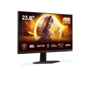 Monitor Gaming AOC Q24G4RE 24 inch WQHD, 180Hz, Negru