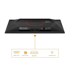 Monitor Gaming AOC Q27G41ZDF 26.5 inch WQHD, 240Hz, QD-OLED, Negru - Img 4