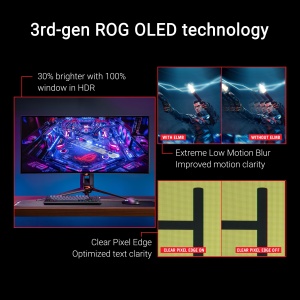 Monitor Gaming Curbat ASUS ROG Swift PG39WCDM - 39 inch, 240Hz, 3440x1440 - Img 3