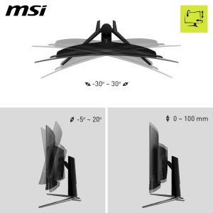 Monitor Gaming Curbat MSI MAG 321CUPDE QD-OLED 32, UHD, 165Hz - Img 4