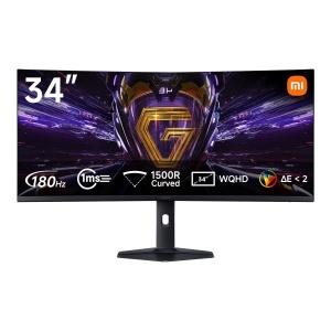 Monitor Gaming Curbat Xiaomi C34WQDA-RGGL, 34 Zoll, 180Hz, 1ms
