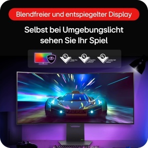 Monitor Gaming LG Ultragear 45GS95QX-B, 45 inch, Curbat, WQHD, 240Hz - Img 8