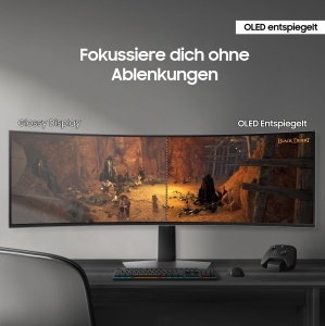 Monitor Gaming Samsung Odyssey OLED G9, 49 inch, DQHD, 240 Hz - Img 7