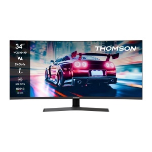 Monitor Gaming Thomson M34QG7Y14C, 34 inch, UWQHD, 240Hz, HDR10