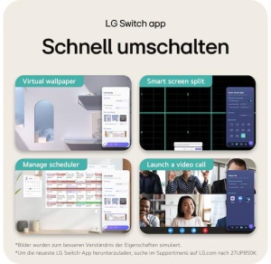 Monitor LG 27UP85ZK-W 27 inch 4K UHD IPS, DisplayHDR 400, USB-C - Img 6