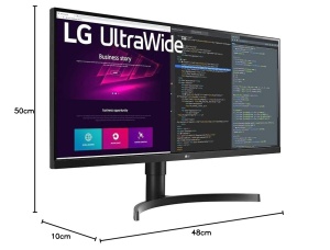 Monitor LG 34WL850-W UltraWide 34 inch, 3440 x 1440 pixeli, Negru, Argintiu - Img 9
