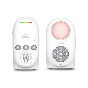 Monitor pentru bebelusi Chicco cu tehnologie DECT, comunicare bidirectionala, 5 melodii