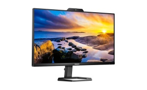 Monitor Philips 24E1N5300HE, 24 inch FHD, USB-C, Webcam, Negru - Img 2