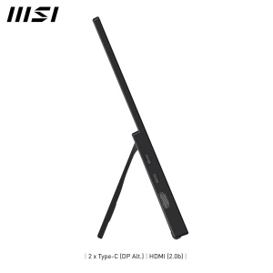 Monitor portabil MSI PRO MP165A E6, 15.6 inch FHD, 1920x1080, HDMI, USB-C - Img 6