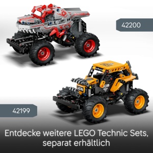 Monstertruck LEGO Technic DIGatron 42199, 218 piese, pentru copii de la 7 ani - Img 7