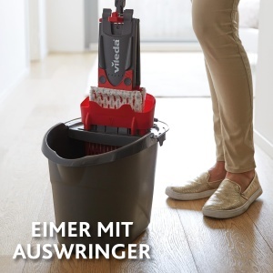 Mop cu Eimer Vileda Ultramax, 2in1, 3-teilig, pentru toate suprafetele dure - Img 2