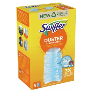 Mop cu Prindere Swiffer, Pachet Reumplere 5 Bucati, Capacitate Mare