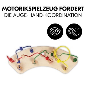 Motorikschleife hauck Play Moving pentru Alpha, Beta si Arketa - Joc din lemn pentru copii - Img 5