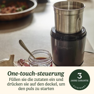Moulin de condimente electric Cuisinart, 2 boluri inox, design compact, albastru - Img 6