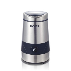 Moulin electric HAEGER CG-200.001A, 200 W, inox